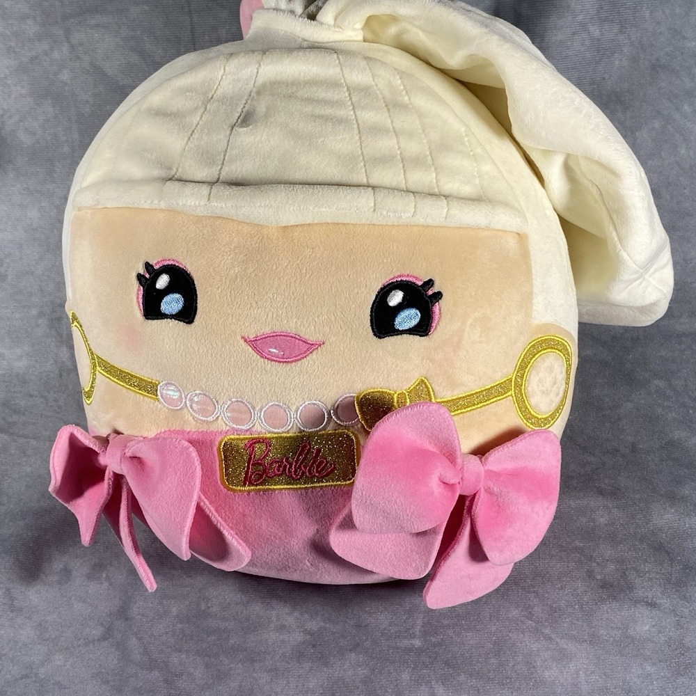 Barbie Cuutopia Squishy Stuffed Plush 14 Inspired By Signature Look Collectible